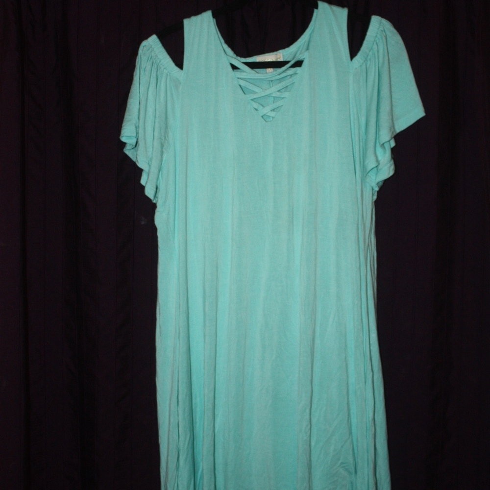 Simply Southern Cold Shoulder Dress XXL